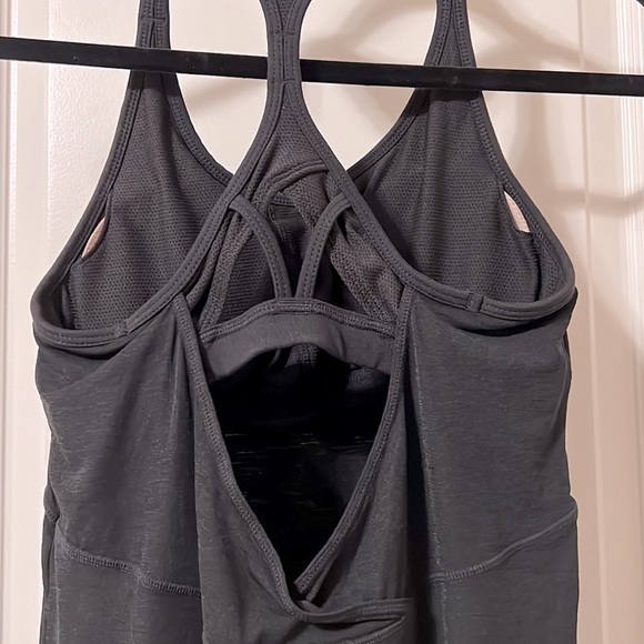 Athleta Black Tank Racerback with Built in Bra - Picture 8 of 13
